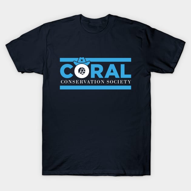 Coral Conservation Society T-Shirt by RetroReview